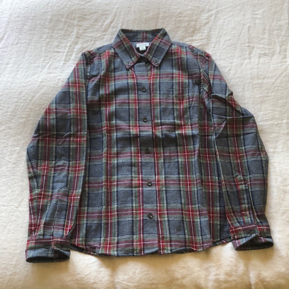 Plaid Button-down by L.L. Bean